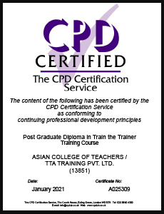 CPD Certificate